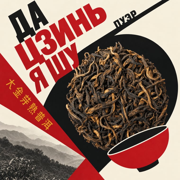 The design — Da Jin Ya Shu Pu-erh